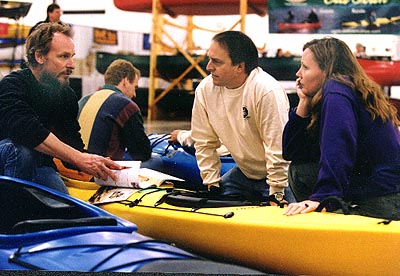 Jim Clark sells a boat