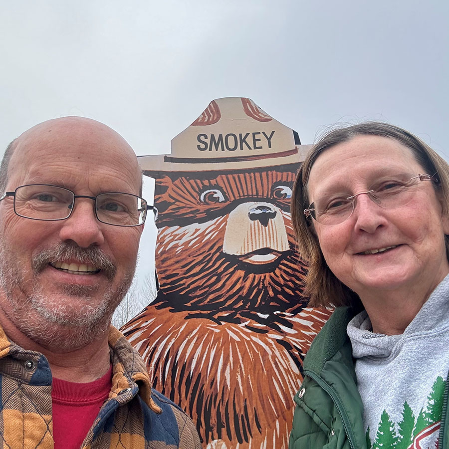 Al & Marsha Fairfield at Canoecopia 2025